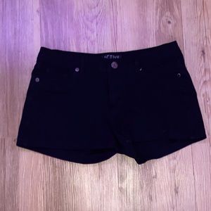 Black shorts